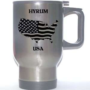  US Flag   Hyrum, Utah (UT) Stainless Steel Mug Everything 