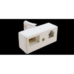   ADSL Filter RJ11 Socket to UK Telephone Plug Adapter Electronics