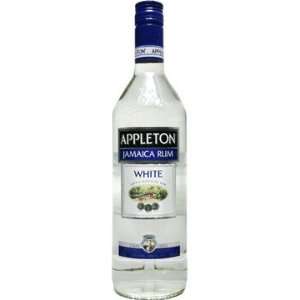  Appleton Estate White Jamaica Rum 750ml Grocery & Gourmet 