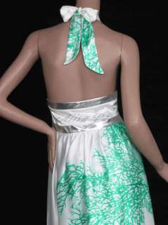   Bust Flirty Women Painted Halter Evening Dress 09249 Size 2XL  