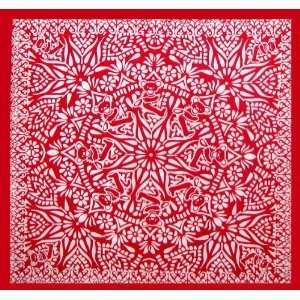  Grateful Dead Tapestry ~ Red Dancing Bears ~ 90 X 90 