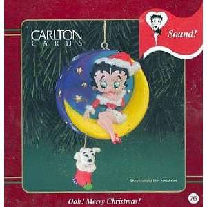  Betty Boop   Ooh Merry Christmas 1999 Carlton Cards 