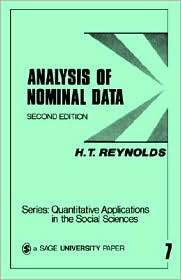   Data, Vol. 7, (0803906536), H. T. Reynolds, Textbooks   