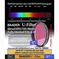 Baader Planetarium 2 U Filter (Venus and Ultraviolet)  