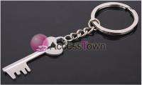 Pair of key of heart Key Chain Ring Keyring Couple Keychain K21 
