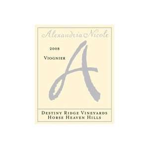    2008 Alexandria Nicole Viognier 750ml Grocery & Gourmet Food