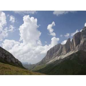  Sassolungo Mountains, Dolomites, Italy, Europe 