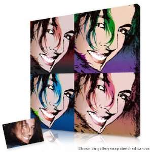  Personalized Gifts for Her   Custom 4 panel Warhol style pop 