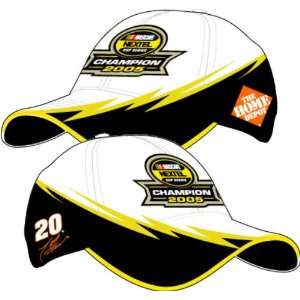 Tony Stewart Official NASCAR 2005 Nextel Cup Champion Hat  