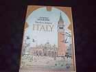 vintage national geographic travler s map of italy 