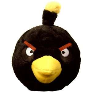  Angry Birds 5 Basic Plush Black Bird [Toy] Toys & Games