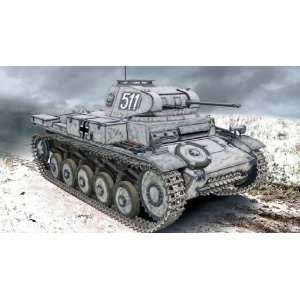  Ace 1/72 PzKpfw II SdKfz 121 Ausf F Light Tank Kit Toys & Games