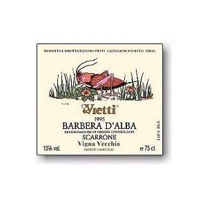  Vietti Barbera Dalba Vigna Vecchia Scarrone 2006 750ML 