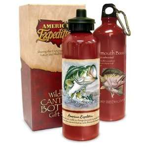  Large Mouth Bass Canteen Gift Set by American Expedition 