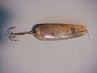 1930s Vintage Pecks Baitcaster Feather Minnow, Tiny 1920 Petrie Metal 