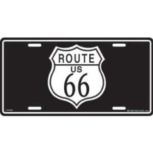 Route 66 License Plate