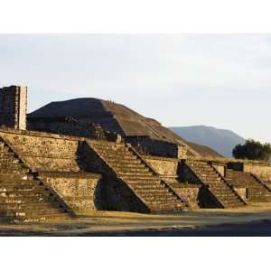  Pyramid of the Sun at Teotihuacan, Valle De Mexico, Mexico 