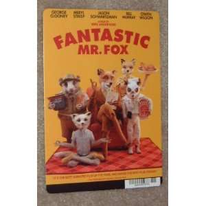  Fantastic Mr Fox   Promotional Movie Art Card Everything 