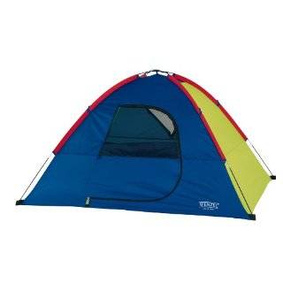 Wenzel Sprout 6 X 5 Feet Two Person Childrens Dome Tent (Green/Blue 
