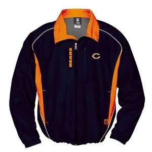  Chicago Bears NFL Safety Blitz Jacket (Navy) (Medium 