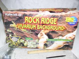 REX ROCK RIDGE VIVARIUM 10 GAL INST BACKROUND 84142  