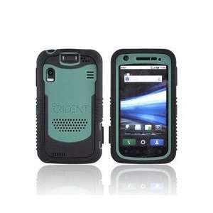 Green Black OEM Trident Cyclops Hard Silicone Case w Screen Protector 