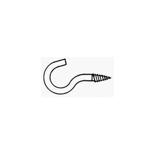  6PK 3/4 BP Screw Hook