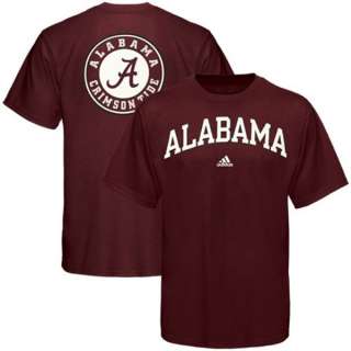 Alabama Crimson Tide Adidas Relentless T Shirt sz 4XL  