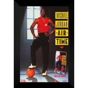  Michael Jordan Air Time 27x40 FRAMED Movie Poster   A 