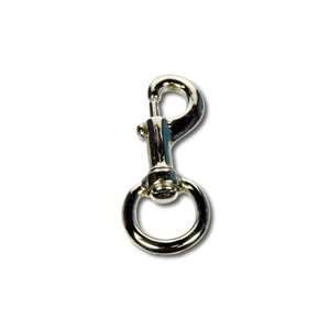  Snap Style Swivel Hook   Chrome Plated Brass   3/4 Rope 