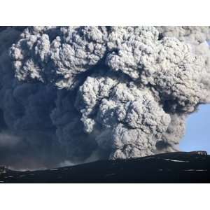  Ash Cloud Erupting from Eyjafjallajökull Volcano, Iceland 