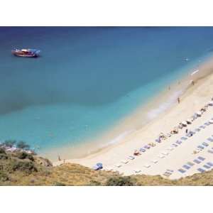 Boat and Beach, Antalya, Anatolia, Turkey Minor, Eurasia Photographic 