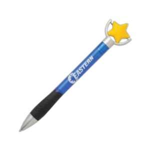  Unique twist action pen and stress ball in one with star 