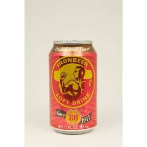  Iron Beer Soft Drink 11.5 oz (6 Pack)