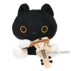   Black Cat rchestra Director Pianist Violinist Doll Plush Stuffed Toy