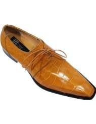 Mauri 53125 Mens Genuine All Over Alligator Belly Skin Oxford Shoes