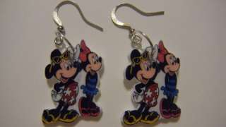 Disney Mickey Minnie Mouse Beach summer swim Earrings  
