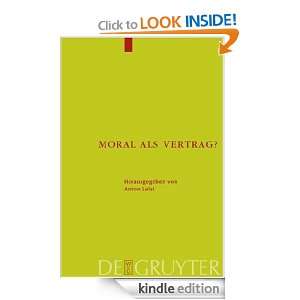Moral als Vertrag? Beitrage Zum Moralischen Kontraktualismus (German 