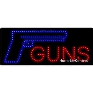  Guns, Logo LED Sign   20069 