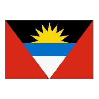  Antigua & Barbuda Flag Nylon 12 in. x 18 in.