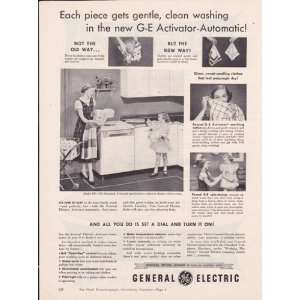   Automatic Washer 1952 Original Vintage Advertisement 