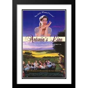  Antonias Line 20x26 Framed and Double Matted Movie Poster 