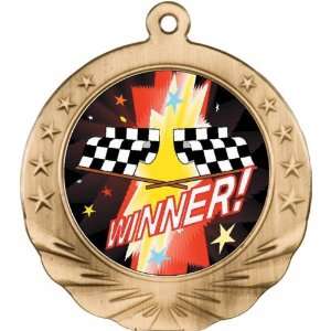  Trophy Paradise Full Graphics   Racing Flags Medal 2.0 