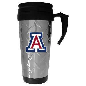 Arizona Wildcats NCAA Diamond Plate Travel Mug