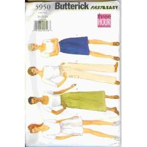  Butterick Fast and Easy 3 Hour Skirt, Shorts and Pants 