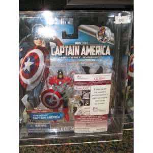 Chris Evans Captain America Signed Autographed Action Figure Coa Jsa 