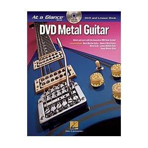  Hal Leonard Metal Guitar   At A Glance (Book/DVD 