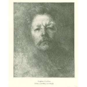  1908 Artist Eugene Carriere illustrated 