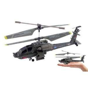   Co Axial Infared AH 64 Apache RC Helicopter with Gyro Toys & Games