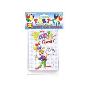 Bulk Pack of 72   Carnival party invitations, pack of 8 (Each) By Bulk 
